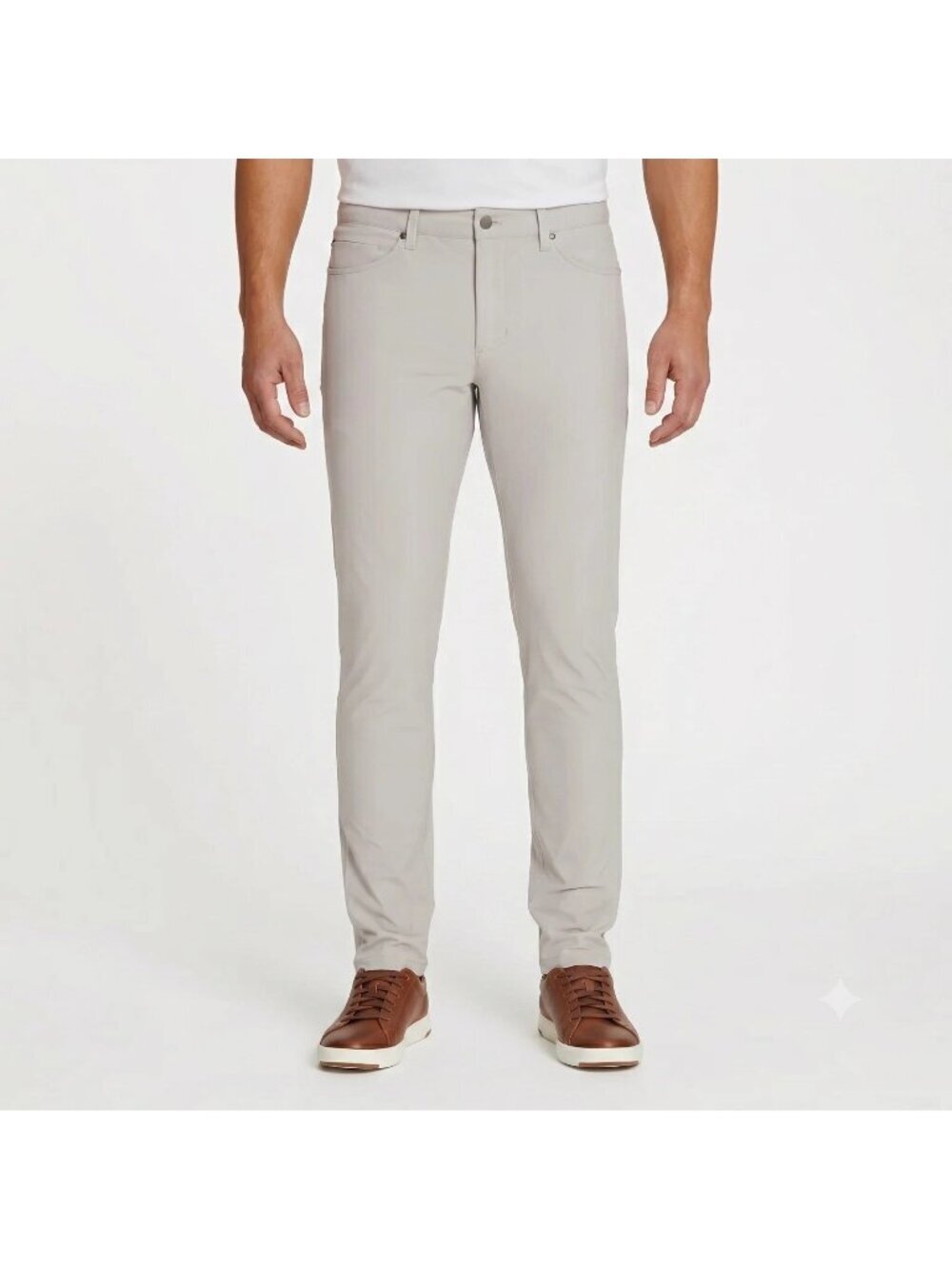NWT Infinity Linearflex Men's 30x30 Gray 7 Pocket Tech Pants Stretch Fabric